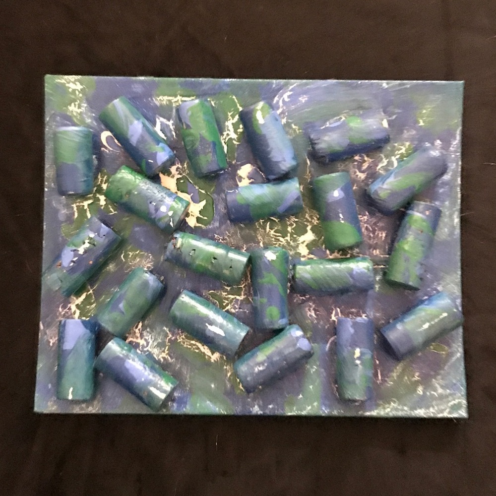 Abstract Hand Design & Painted Picture